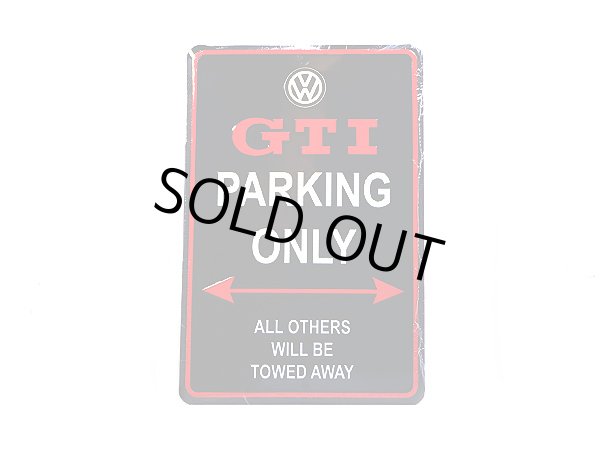画像1: VW GTI Only パーキングサイン (1)