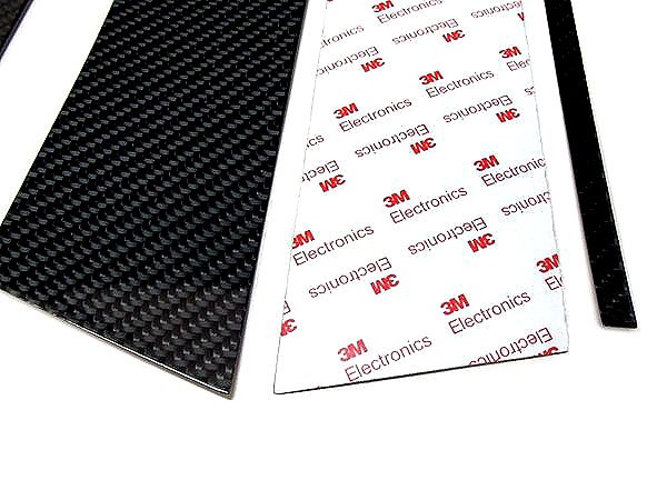 画像3: AutoStyle ブラックカーボンピラーパネル 6pcs ゴルフ7  (3)