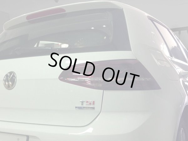 画像2: VW純正 Golf7 R LED ダークレッドテールレンズ (2)