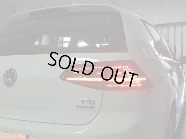 画像3: VW純正 Golf7 R LED ダークレッドテールレンズ (3)