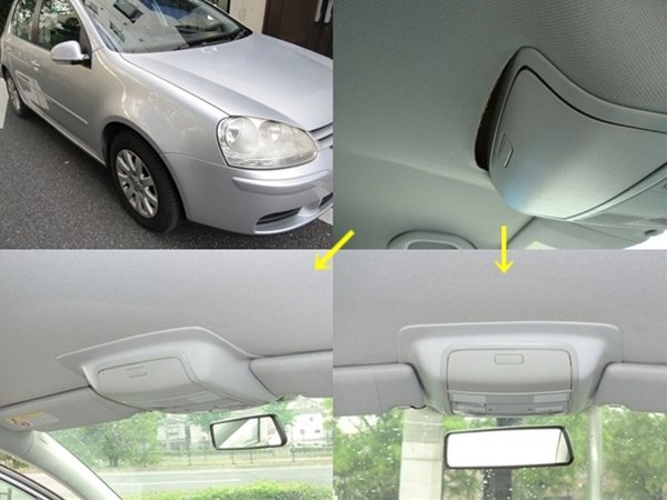 画像8: C/A ルーフライニング リペアトリム for VW Golf5 (8)