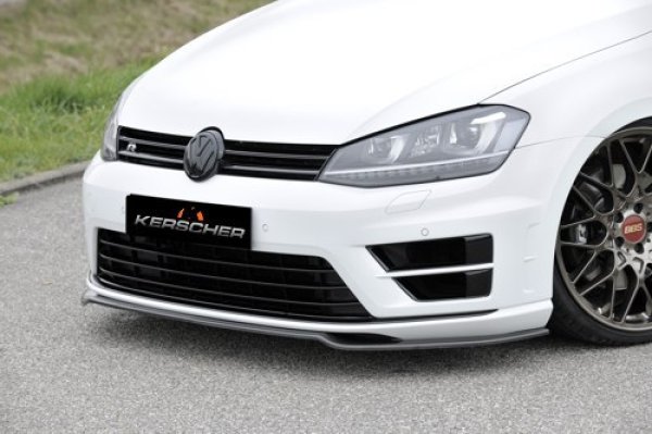 画像3: KERSCHER TUNING　Frontspoiler Splitter Golf 7R　カーボン (3)