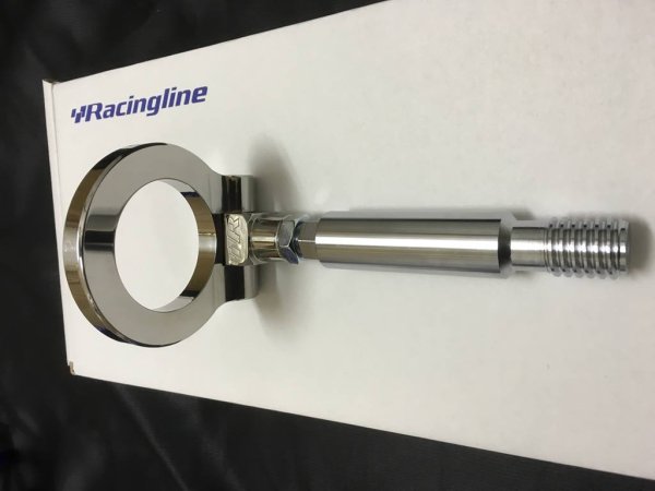 画像1: Racingline Performance Towing Hook（ステンレス牽引フック）　GOLF7 R/GTI (1)