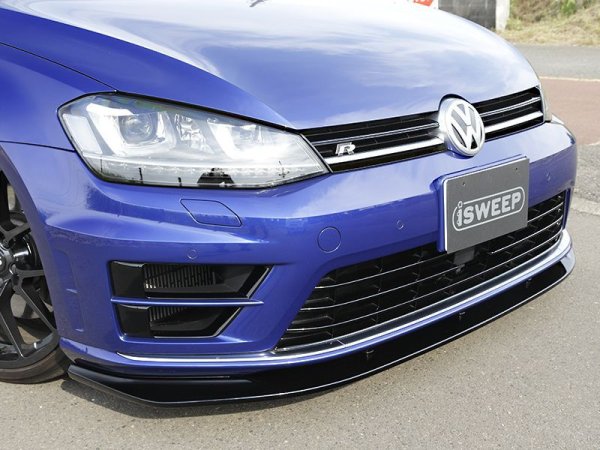 画像1: isweep GOLF7R フロントリップスポイラー (1)