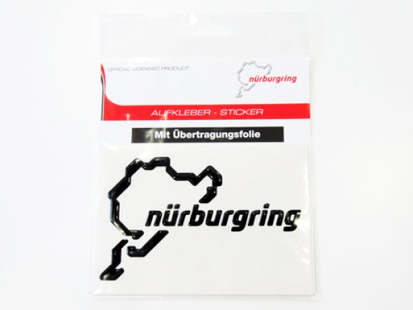 画像1: Nurburgring 立体ステッカー (1)