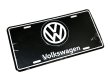 画像2: VW ライセンスプレート (Volkswagen ブラック) (2)