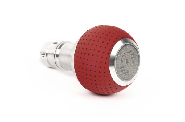 画像3: BFI Audi & VW S-tronic,DSG,AT車用シフトノブSilver/Rosso Red Leather(シルバー/ロッソレッドレザー) (3)