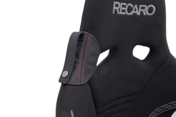 画像3: JADE 本革シートベルトガイド ナチュラルタイプ(本革×レッドステッチ) (3)