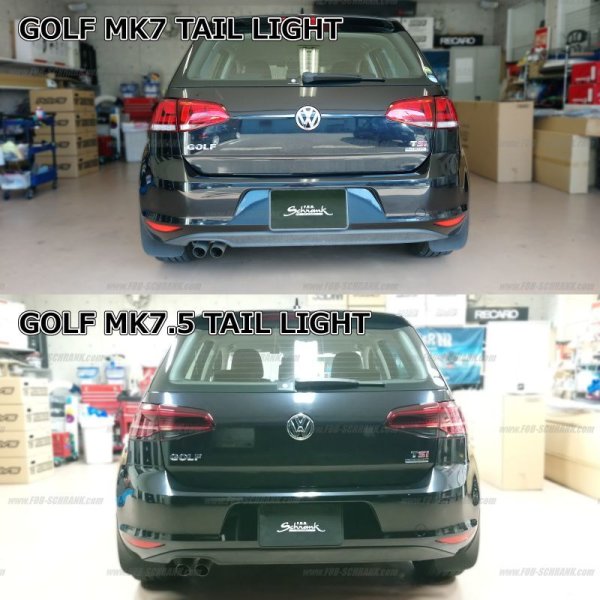 画像5: VW純正 Golf7.5 LEDテールライト "ダイナミックウインカー付"  (5)