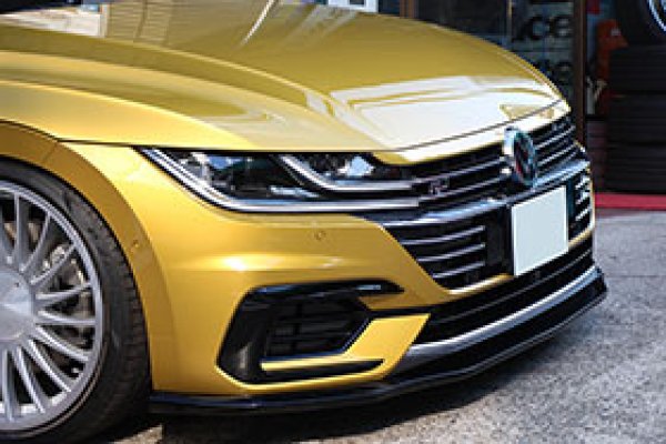 画像2: VoomeranフロントリップスポイラーforARTEON (2)
