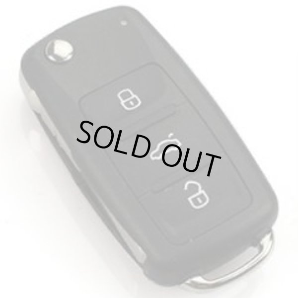 画像2: AutoStyle シリコンキーカバー カーボンルック for VW (2)