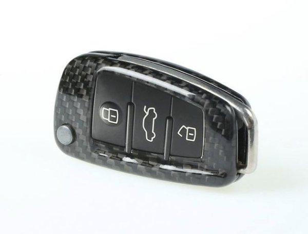 画像4: AutoStyle カーボンキーカバー  for AUDI A1・A3(8P）TT(8J) (4)
