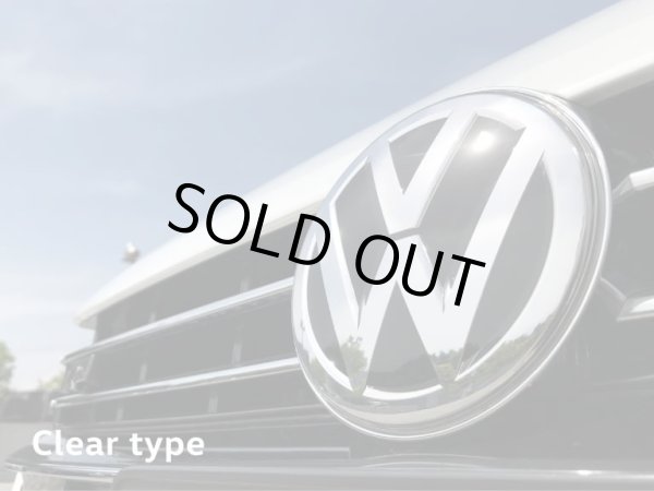 画像2: core OBJ Front Emblem Protector for Volkswagen (2)