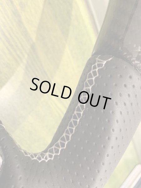 画像4: iiD design　カーボン/パンチングレザーステアリング　GOLF7R/GTI (4)