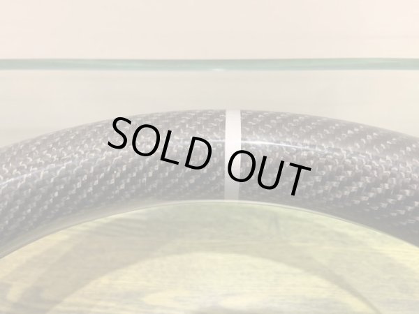 画像3: iiD design　カーボン/パンチングレザーステアリング　GOLF7R/GTI (3)