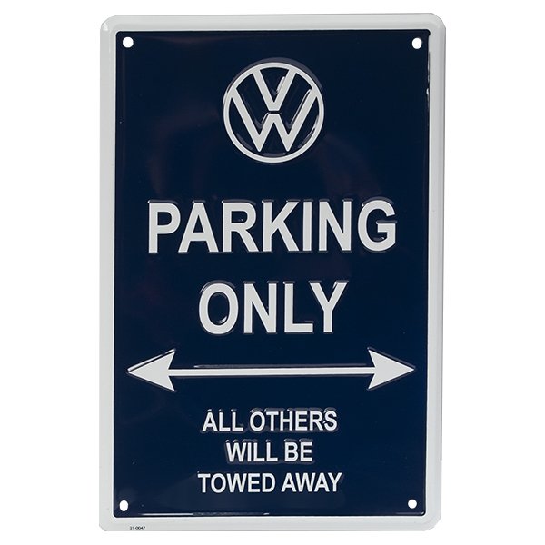 画像1: VW Parking Only Metal Sign (1)