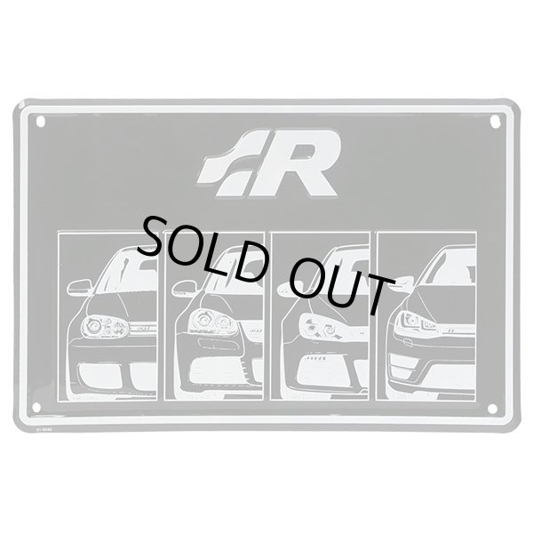 画像1: GOLF R Parking Only Metal Sign (1)