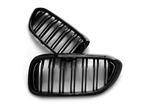 画像3: BMW M-Look フロントグリル (グロスブラック) for G30/G31  (3)