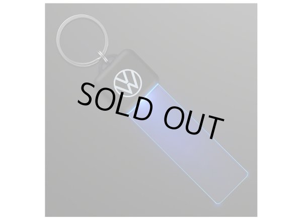 画像1: VW Light Up LED KeyChain #59 BLUE  (1)