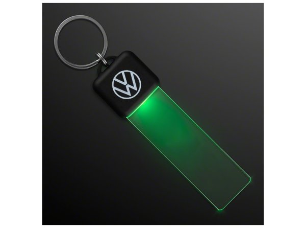 画像1: VW Light Up LED KeyChain #59 GREEN  (1)