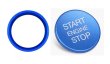 画像2: AUDI Start/Stop Button/Ring BLUE (2)