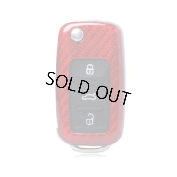 画像3: AutoStyle カーボンキーケース for VW GOLF6/Touran/Scirocco/Tiguan/TheBeetle/UP! (3)