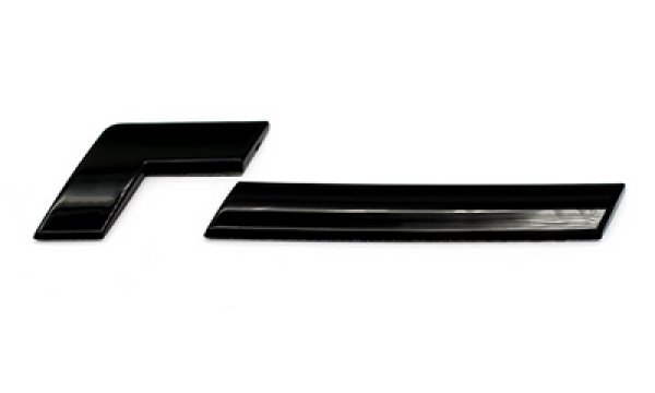 画像1: RACINGLINE CAR BADGES 　GLOSS BLACK (1)