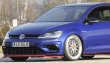 画像2: RIEGER  VW GOLF 7.5R　フロントスプリッター【お取寄せ商品】 (2)