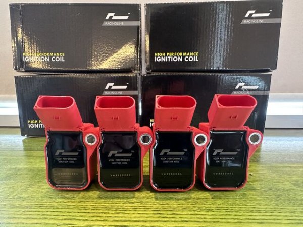 画像2: 【ブラックフライデー】Racinglineハイアウトプットイグニッションコイル 4本セット (2)