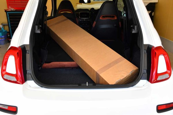 画像2: core OBJ Carbon Tone Seat Back Guard 1ピース for ABARTH595・695/FIAT500 (2)