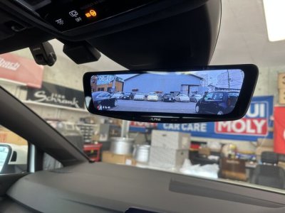 画像2: 【店舗取付専用】ALPINE純正交換タイプデジタルインナーミラーAUDI A4（8W)/A5(F5)