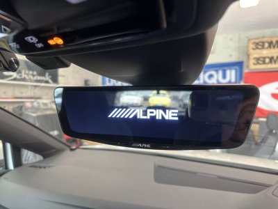 画像1: 【店舗取付専用】ALPINE純正交換タイプデジタルインナーミラーAUDI A4（8W)/A5(F5)