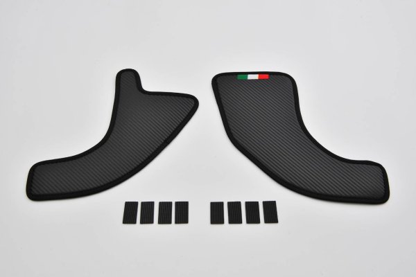 画像3: core OBJ Carbon Tone Foot Kick Guard for ABARTH595・695/FIAT500 [900412] (3)