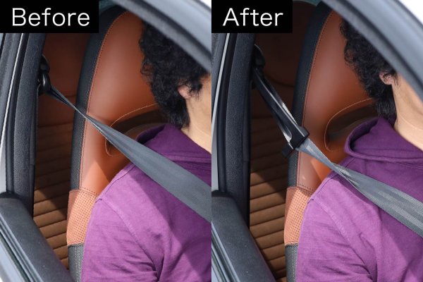 画像3: Seat Belt Adjuster Guide Set for ABARTH 595・695 / FIAT 500 [CO-SBA-FA01] (3)