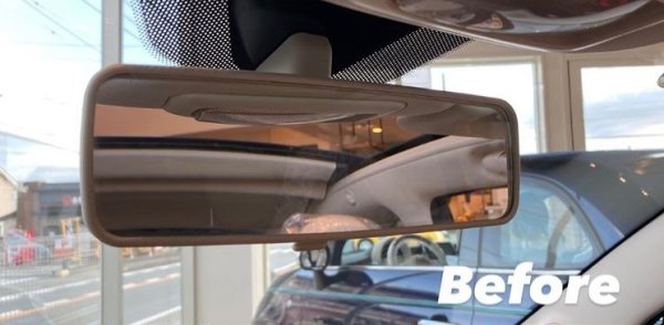 画像5: A/S+ Wide View Room Mirror Lenz Blue for ABARTH500/595/695&FIAT500 [005702/005700] (5)