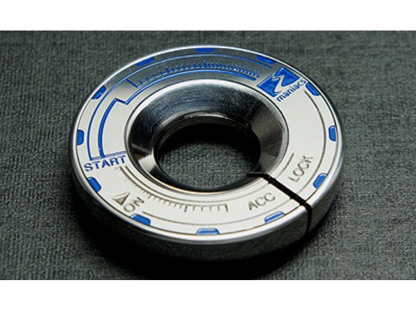 画像2: maniacs ソリッド・ベゼル・クロノ ブルーインクド・フィニッシュ (2)