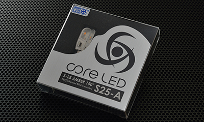 core-LED S25-A S-25 AMBER 150°