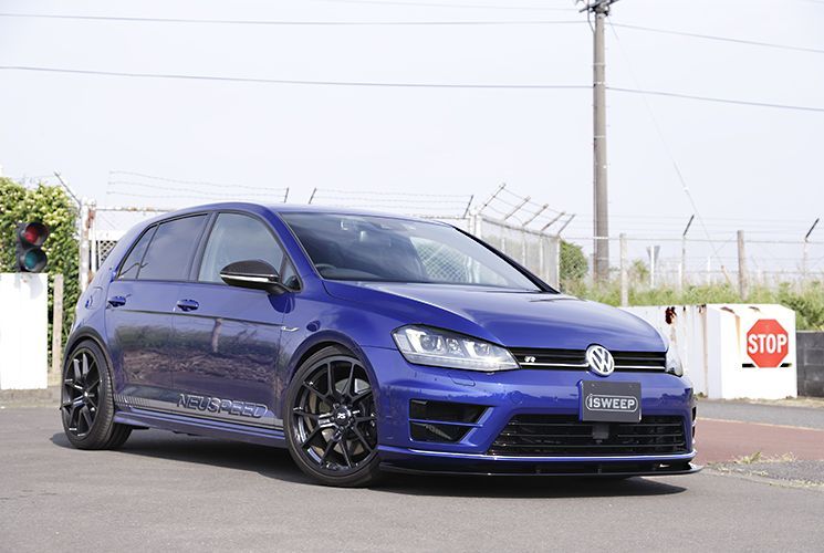 isweep GOLF7R フロントリップスポイラー